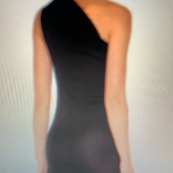 Rick Owens Lilies Iconic Black One Shoulder Dress - Picture 1 of 6